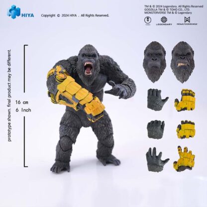 Godzilla x Kong: The New Empire Exquisite Basic Actionfigur Kong B.E.A.S.T. Glove Ver. 16 cm – Bild 12
