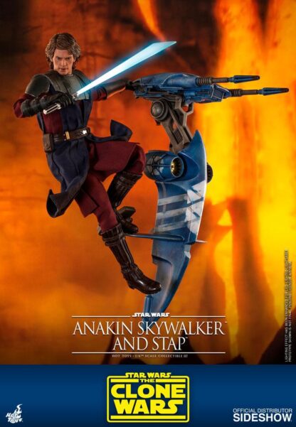 Star Wars The Clone Wars Actionfigur 1/6 Anakin Skywalker & STAP 31 cm – Bild 3