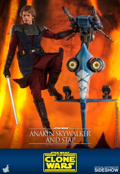 Star Wars The Clone Wars Actionfigur 1/6 Anakin Skywalker & STAP 31 cm – Bild 5