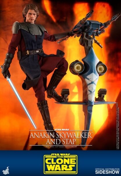 Star Wars The Clone Wars Actionfigur 1/6 Anakin Skywalker & STAP 31 cm – Bild 6