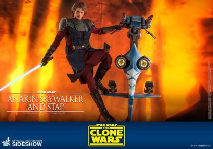 Star Wars The Clone Wars Actionfigur 1/6 Anakin Skywalker & STAP 31 cm – Bild 12