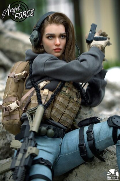 Original Character Silikon Actionfigur 1/3 Angel Force Mia 70 cm – Bild 3