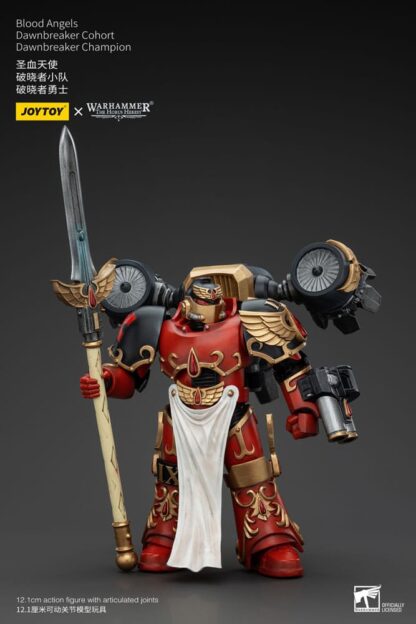 Warhammer The Horus Heresy Actionfigur 1/18 Blood Angels Dawnbreaker Cohort Dawnbreaker Champion 13 cm – Bild 2