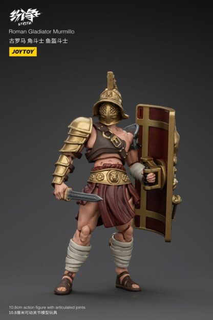 Strife Actionfigur 1/18 Roman Gladiator Murmillo 11 cm – Bild 2