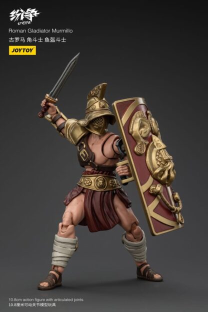 Strife Actionfigur 1/18 Roman Gladiator Murmillo 11 cm – Bild 5