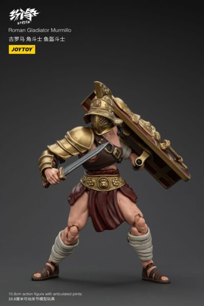 Strife Actionfigur 1/18 Roman Gladiator Murmillo 11 cm – Bild 6