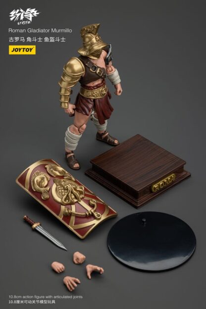 Strife Actionfigur 1/18 Roman Gladiator Murmillo 11 cm – Bild 7