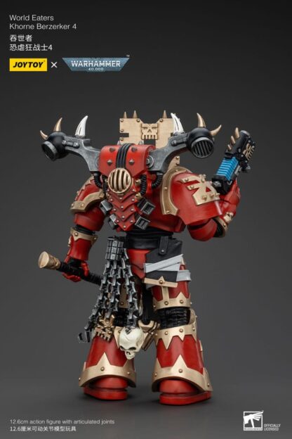 Warhammer 40k Actionfigur 1/18 World Eaters Khorne Berzerker 4 13 cm – Bild 3