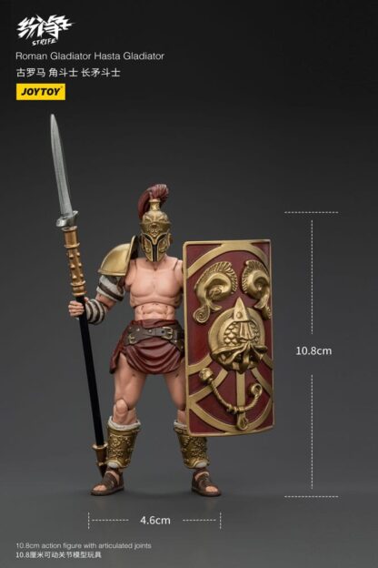 Strife Actionfigur 1/18 Roman Gladiator Hasta Gladiator 11 cm – Bild 7