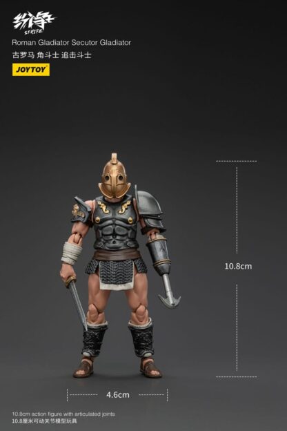Strife Actionfigur 1/18 Roman Gladiator Secutor Gladiator 11 cm – Bild 2