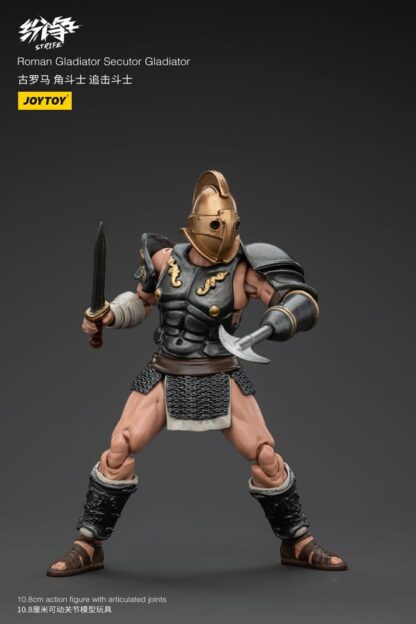 Strife Actionfigur 1/18 Roman Gladiator Secutor Gladiator 11 cm – Bild 5