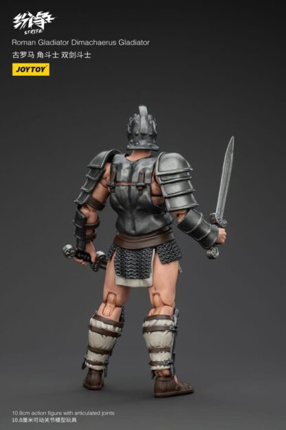 Strife Actionfigur 1/18 Roman Gladiator Dimachaerus Gladiator 11 cm – Bild 3