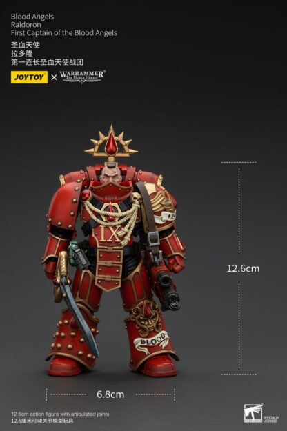 Warhammer The Horus Heresy Actionfigur 1/18 Blood Angels Raldoron First Captain of the Blood Angels 13 cm – Bild 11
