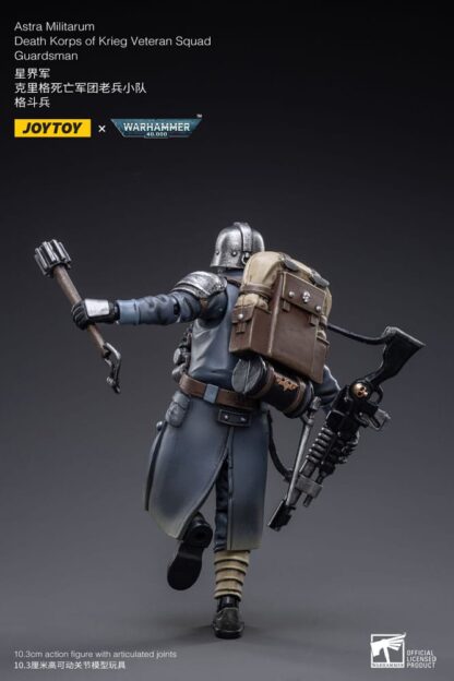 Warhammer 40k Actionfigur 1/18 Astra MilitarumDeath Korps of Krieg Veteran Squad Guardsman 11 cm – Bild 2