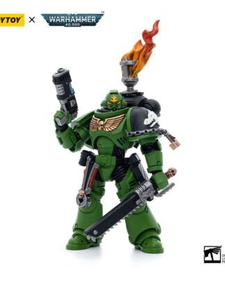 Warhammer 40k Actionfigur 1/18 Salamanders Intercessors Sergeant Tsek'gan 12 cm