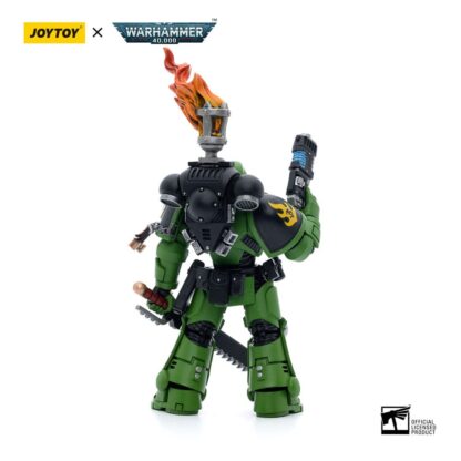 Warhammer 40k Actionfigur 1/18 Salamanders Intercessors Sergeant Tsek'gan 12 cm – Bild 2