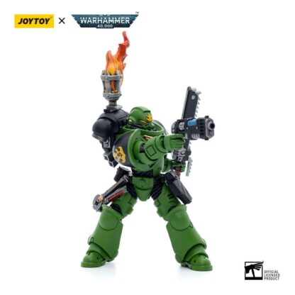 Warhammer 40k Actionfigur 1/18 Salamanders Intercessors Sergeant Tsek'gan 12 cm – Bild 3