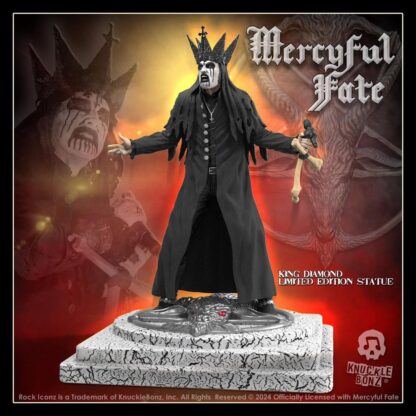 Mercyful Fate Rock Iconz Statue King Diamond III (Black Version) 22 cm – Bild 2