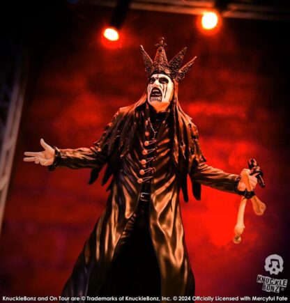 Mercyful Fate Rock Iconz Statue King Diamond III (Black Version) 22 cm – Bild 5