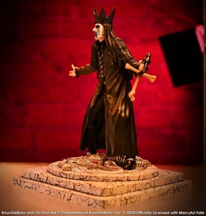 Mercyful Fate Rock Iconz Statue King Diamond III (Black Version) 22 cm – Bild 17