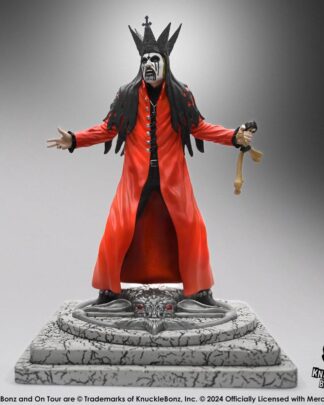 Mercyful Fate Rock Iconz Statue King Diamond III (Red Version) 22 cm