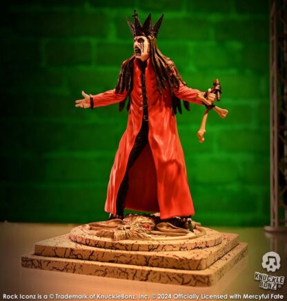 Mercyful Fate Rock Iconz Statue King Diamond III (Red Version) 22 cm – Bild 10