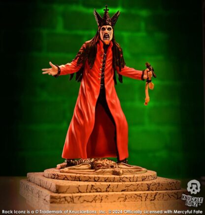 Mercyful Fate Rock Iconz Statue King Diamond III (Red Version) 22 cm – Bild 14