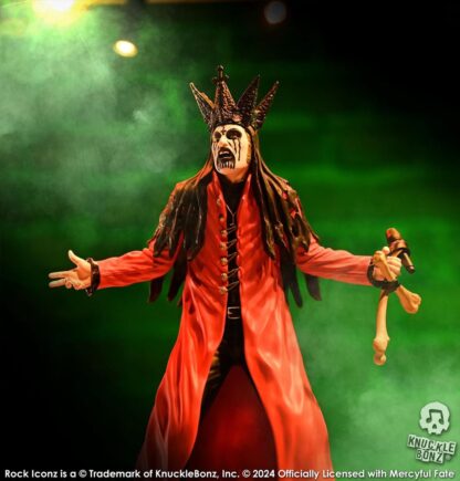 Mercyful Fate Rock Iconz Statue King Diamond III (Red Version) 22 cm – Bild 16