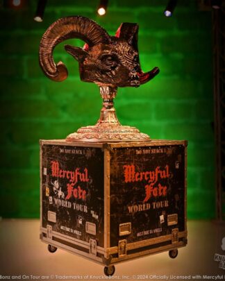 Mercyful Fate Rock Ikonz On Tour Road Case Statue & Stage Mask Set World Tour