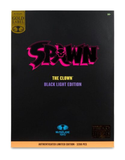 Spawn Actionfigur The Clown (Black Light Edition) (Gold Label) 30 cm – Bild 8