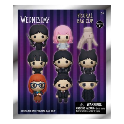 Wednesday 3D PVC-Taschenanhänger Series 2 Display (24) – Bild 2