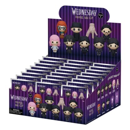 Wednesday 3D PVC-Taschenanhänger Series 2 Display (24) – Bild 3