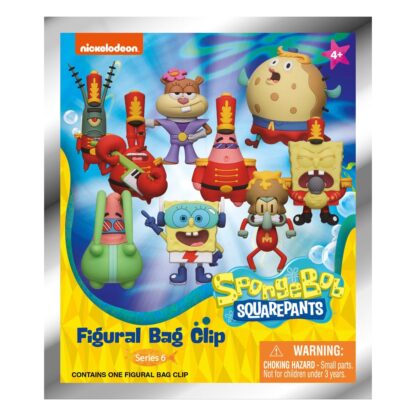 SpongeBob Schwammkopf 3D PVC-Taschenanhänger Series 6 Display (24) – Bild 2