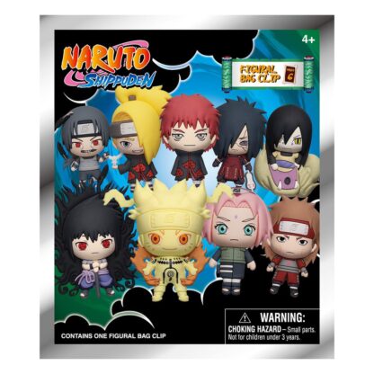 Naruto 3D PVC-Taschenanhänger Series 6 Display (24) – Bild 2