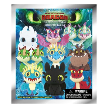 Drachenzähmen leicht gemacht 3D PVC-Taschenanhänger Series 1 Display (24) – Bild 2