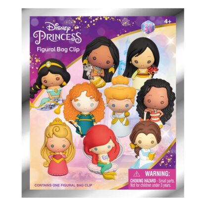 Disney 3D PVC-Taschenanhänger Ultimate Princess Series 31 Display (24) – Bild 2