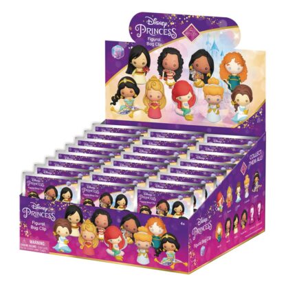 Disney 3D PVC-Taschenanhänger Ultimate Princess Series 31 Display (24) – Bild 3