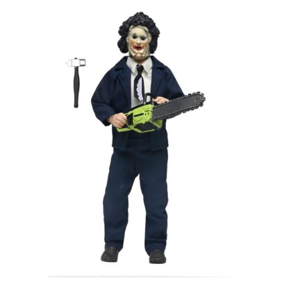 Texas Chainsaw Massacre Clothed Actionfigur Leatherface (Pretty Woman Mask) 50th Anniversary 20 cm – Bild 2