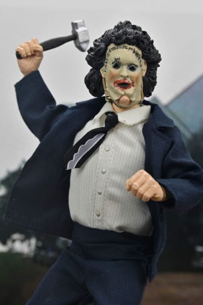 Texas Chainsaw Massacre Clothed Actionfigur Leatherface (Pretty Woman Mask) 50th Anniversary 20 cm – Bild 3