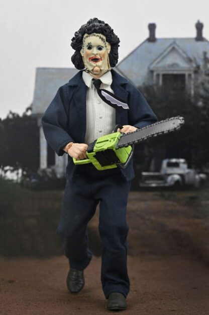 Texas Chainsaw Massacre Clothed Actionfigur Leatherface (Pretty Woman Mask) 50th Anniversary 20 cm – Bild 9