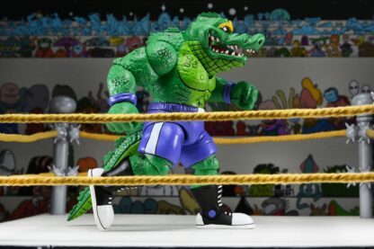 Teenage Mutant Ninja Turtles (Archie Comics) Actionfigur Stump Wrestling Leatherhead 18 cm – Bild 8