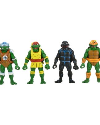 Teenage Mutant Ninja Turtles (Archie Comics) Actionfiguren 4er-Pack Stump Wrestling Turtles 18 cm