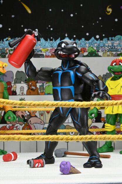 Teenage Mutant Ninja Turtles (Archie Comics) Actionfiguren 4er-Pack Stump Wrestling Turtles 18 cm – Bild 3