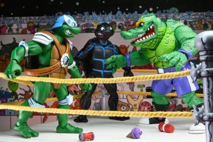 Teenage Mutant Ninja Turtles (Archie Comics) Actionfiguren 4er-Pack Stump Wrestling Turtles 18 cm – Bild 9