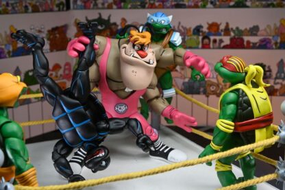 Teenage Mutant Ninja Turtles (Archie Comics) Actionfiguren 4er-Pack Stump Wrestling Turtles 18 cm – Bild 10