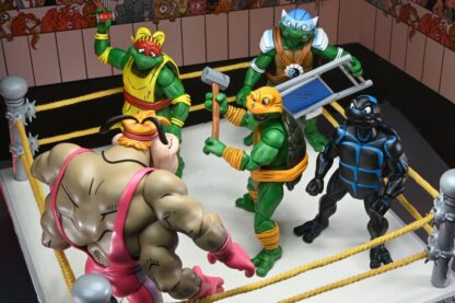 Teenage Mutant Ninja Turtles (Archie Comics) Actionfiguren 4er-Pack Stump Wrestling Turtles 18 cm – Bild 11