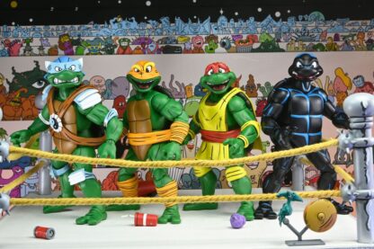 Teenage Mutant Ninja Turtles (Archie Comics) Actionfiguren 4er-Pack Stump Wrestling Turtles 18 cm – Bild 13