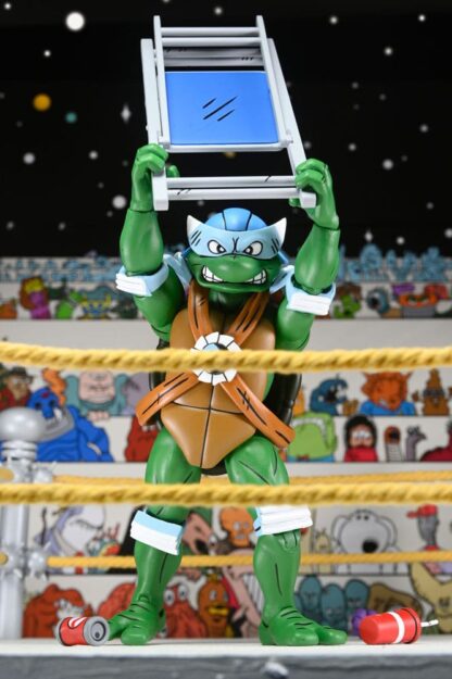 Teenage Mutant Ninja Turtles (Archie Comics) Actionfiguren 4er-Pack Stump Wrestling Turtles 18 cm – Bild 14