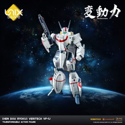 Hen Dou Ryoku Veritech Diecast Actionfigur VF-1J 21 cm – Bild 12