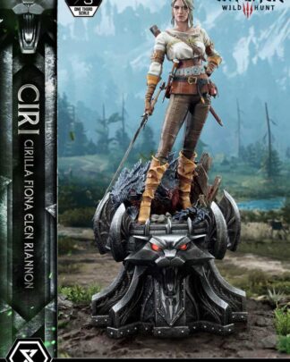 The Witcher 3: Wild Hunt Museum Masterline Statue 1/3 Wild Hunt Ciri Fiona Elen Riannon 81 cm